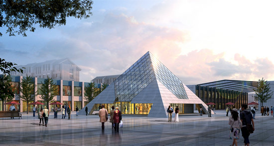 禹州金字塔网架